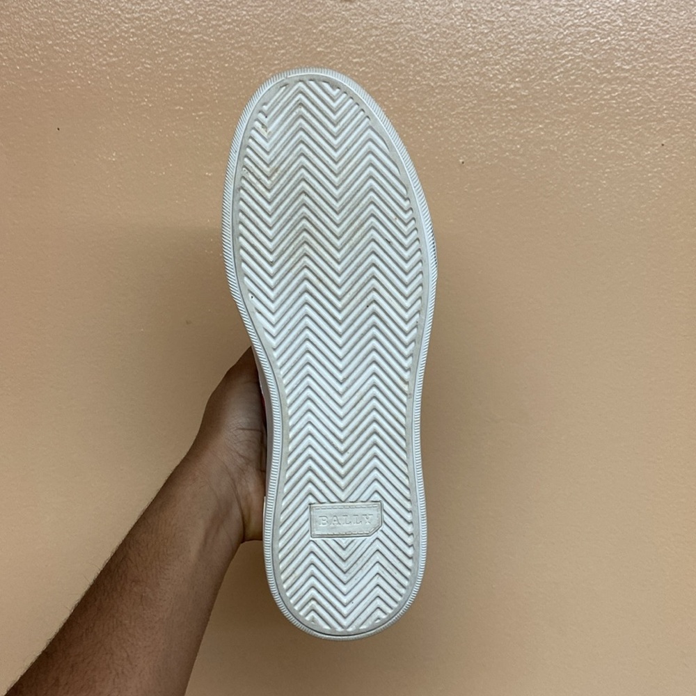 BALLY Moony Croc Embossed Leather Sneakers - Picture 15 of 17